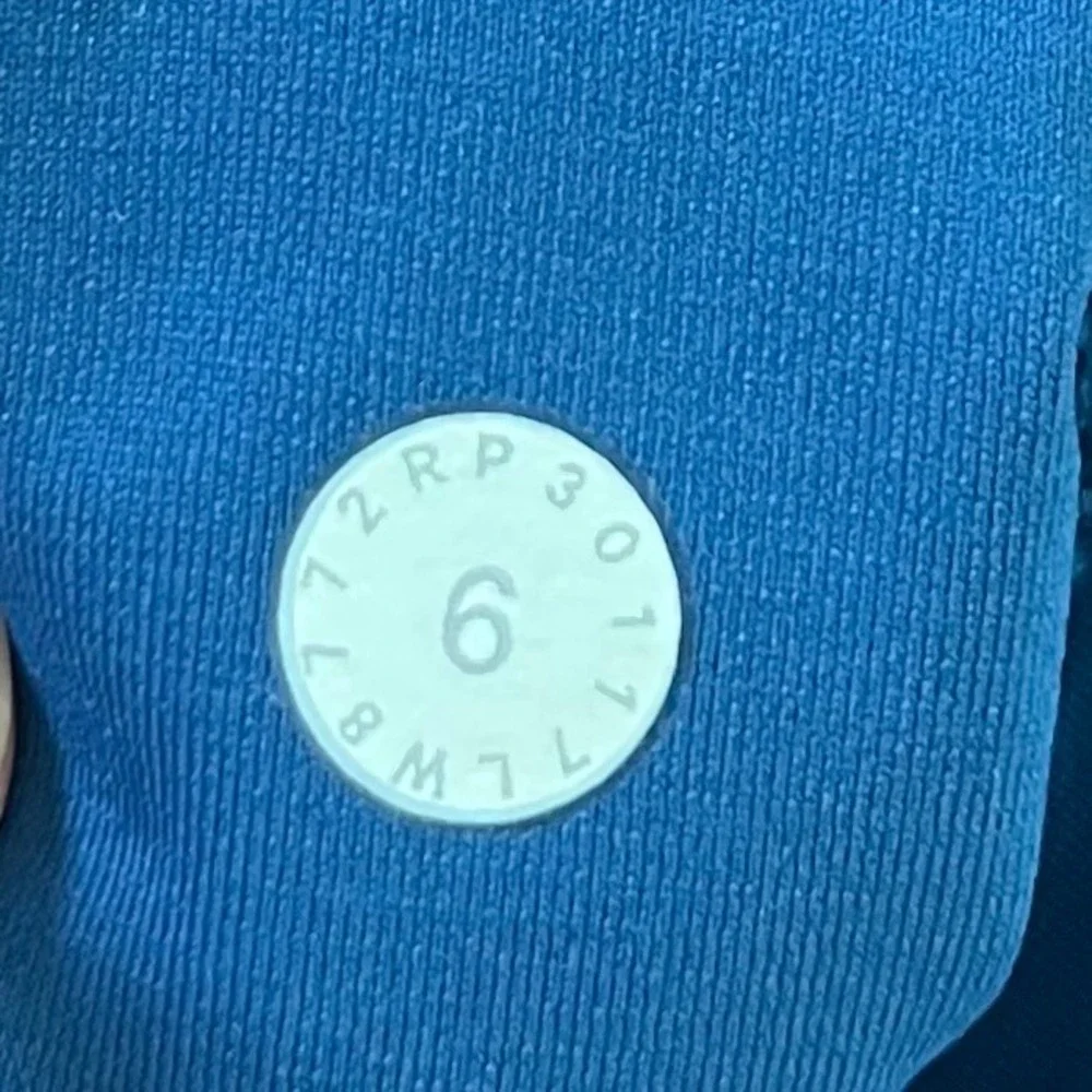 Lululemon Pace Rival‎ Skirt Size 6 Blue Pleated Athleisure Tennis Pickleball
